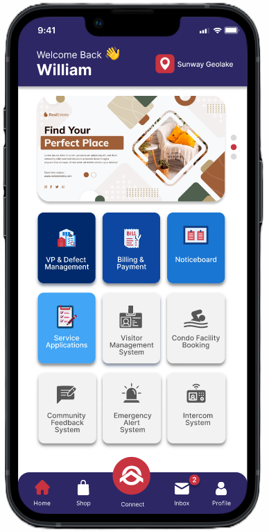 Export movil app view